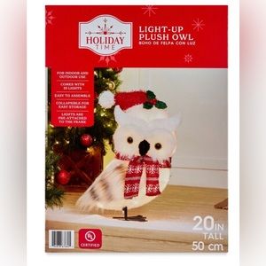 Holiday Time 20-inch Plush Owl